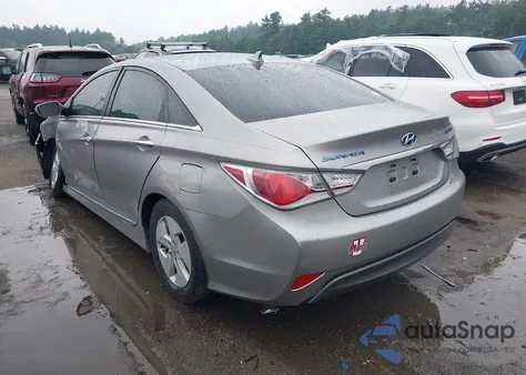 2011 Hyundai Sonata Hybrid from USA, damaged, VIN KMHEC4A44BA004891